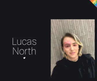 Lucasnorth.uk(Lucas north) Screenshot