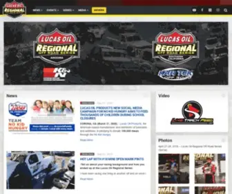 Lucasoilregional.com(Lucas Oil Regional Off Road Series) Screenshot