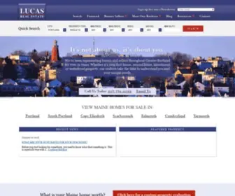 Lucasrealestate.com(Lucas Real Estate) Screenshot