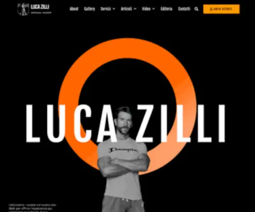 Lucazilli.it(Personal Trainer Luca Zilli) Screenshot