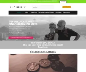 Lucbrialy.com(Comment Devenir Riche. 100% de (vraie) réussite garantie) Screenshot