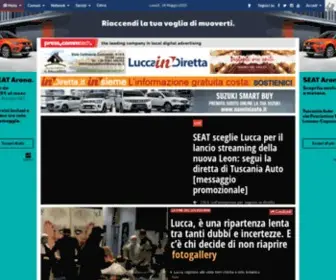 Luccaindiretta.it(Lucca in Diretta) Screenshot