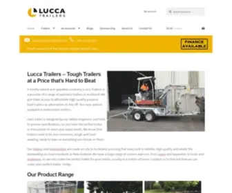 Luccatrailers.nz(Auckland Trailers By) Screenshot
