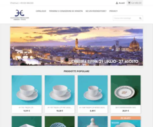 Lucchesiporcellane.com(Italian italy) Screenshot