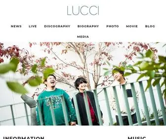 Lucci-Nagoya.com(LUCCI OFFICIAL WEBSITE) Screenshot