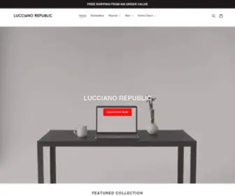 Luccianorepublic.com(Lucciano Republic) Screenshot