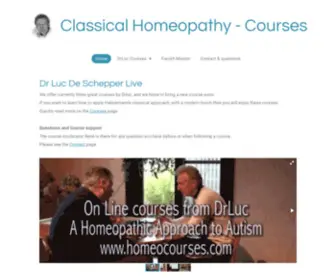 LuCDeschepperlive.com(Dr Luc De Schepper) Screenshot