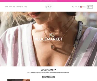 Lucemarket.com(Luce Market) Screenshot