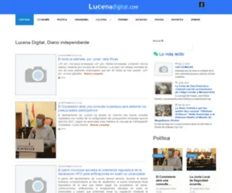 Lucenadigital.com(Lucena Digital Diario y prensa independiente) Screenshot