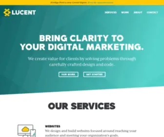 Lucentdigital.co(Website Design & Digital Marketing in Springfield Missouri) Screenshot