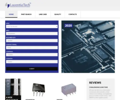Lucentiatech.com(Lucentia Tech) Screenshot