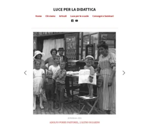 Luceperladidattica.com(LUCE PER LA DIDATTICA) Screenshot