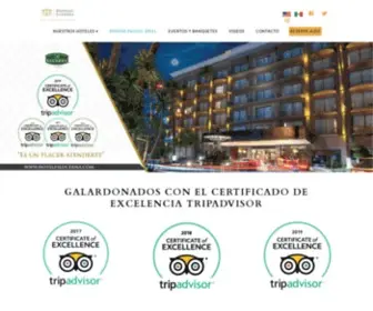 Lucernahoteles.com(HOTELES Lucerna Viajes negocios placer familia) Screenshot