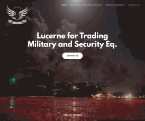 Lucerne-CO.com(Lucerne for Trading Military &amp; Security Eq) Screenshot