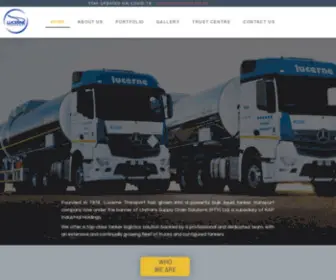 Lucernetransport.co.za(Lucerne Transport) Screenshot