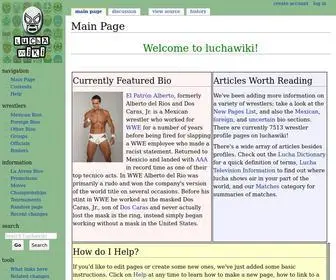 Luchawiki.com(Luchawiki) Screenshot