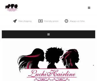 Luchihairline.com(Luchi Hairline) Screenshot