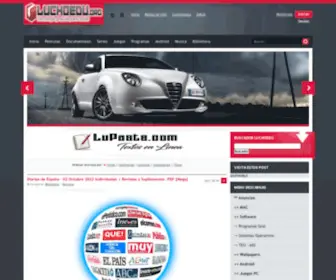 Luchoedu.org(Es un blog donde se comparte información) Screenshot