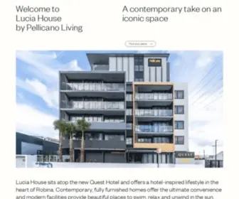 Luciahouse.com.au(Lucia House) Screenshot