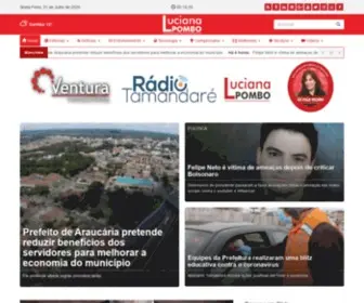 Lucianapombo.com.br(Blog da Luciana Pombo) Screenshot