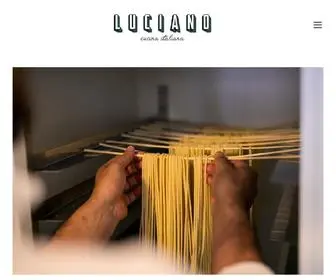 Lucianocucinaitaliana.com(Luciano Cucina Italiana) Screenshot