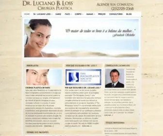 Lucianoloss.com.br(Cirurgia plástica Rio de Janeiro) Screenshot