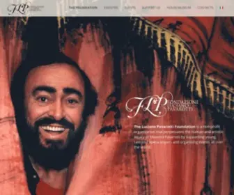 Lucianopavarottifoundation.com(Fondazione Luciano Pavarotti) Screenshot