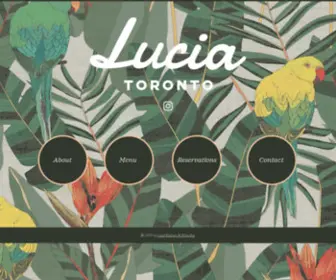 Luciatoronto.com(Lucia) Screenshot