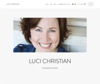 Lucichristian.com(Luci Christian) Screenshot