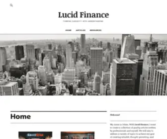 Lucid-Finance.com(Turning curiosity into understanding) Screenshot