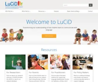 Lucid.ac.uk(Home) Screenshot