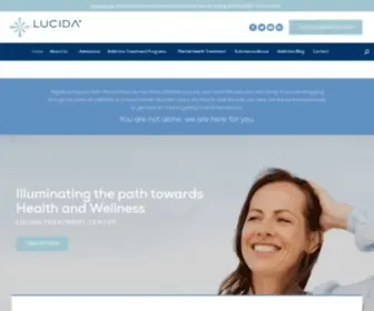 Lucidatreatment.com(Lucida Treatment) Screenshot