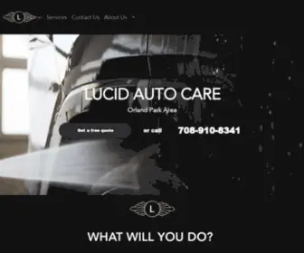 Lucidautocare.com(Detailing) Screenshot