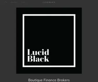 Lucidblack.com.au(Lucid Black) Screenshot