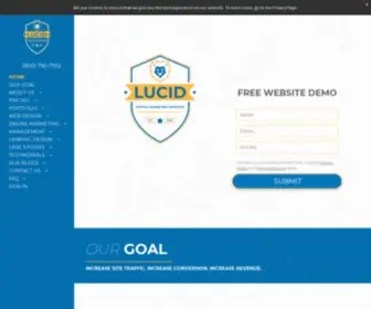 Luciddms.com(Your Web Design Professionals. LUCID DMS) Screenshot