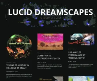 Luciddreamscapes.com(Lucid Dreamscapes) Screenshot