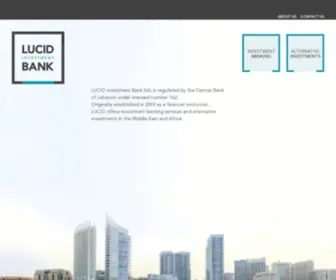 Lucidinvestbank.com(LUCID Investment Bank) Screenshot