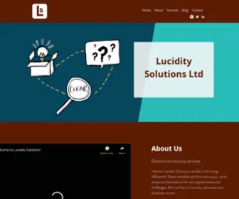 Luciditysolutions.co.uk(Lucidity Solutions Ltd) Screenshot