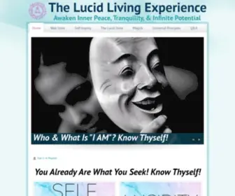 Lucidlivingexperience.com(The Lucid Living Experience) Screenshot