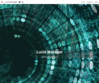 Lucidmanager.org(Dr Peter Prevos) Screenshot