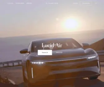 Lucidmotors.com(Lucid Motors) Screenshot