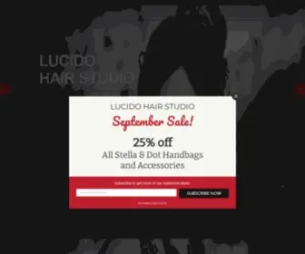 Lucidohairstudio.ca(Lucido Hair Studio) Screenshot