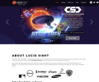 Lucidsight.com(Lucid Sight) Screenshot