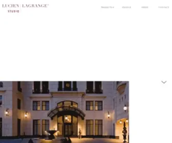 Lucienlagrange.com(Discover the people and projects behind Lucien Lagrange Studio. We create architecture) Screenshot