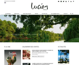 Lucienparis.com(Lucien Paris) Screenshot