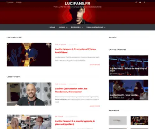 Lucifans.fr(Lucifans) Screenshot