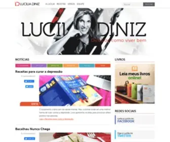 Luciliadiniz.com(Lucilia Diniz) Screenshot