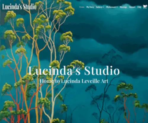 Lucindastudio.com.au(Lucinda's Studio) Screenshot