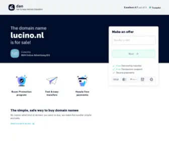 Lucino.nl Screenshot