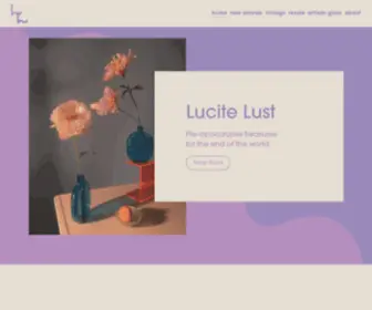 Lucitelust.com(Lucite Lust) Screenshot